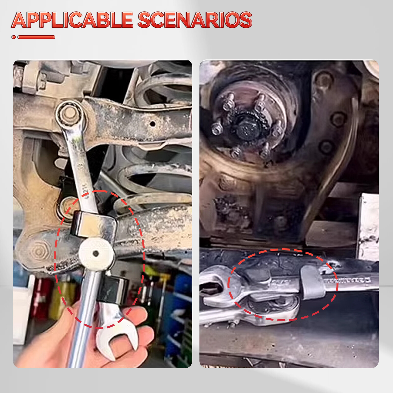 US Universal Wrench Extender Adaptor for 1/2"Drive Wrench Extend More Leverage