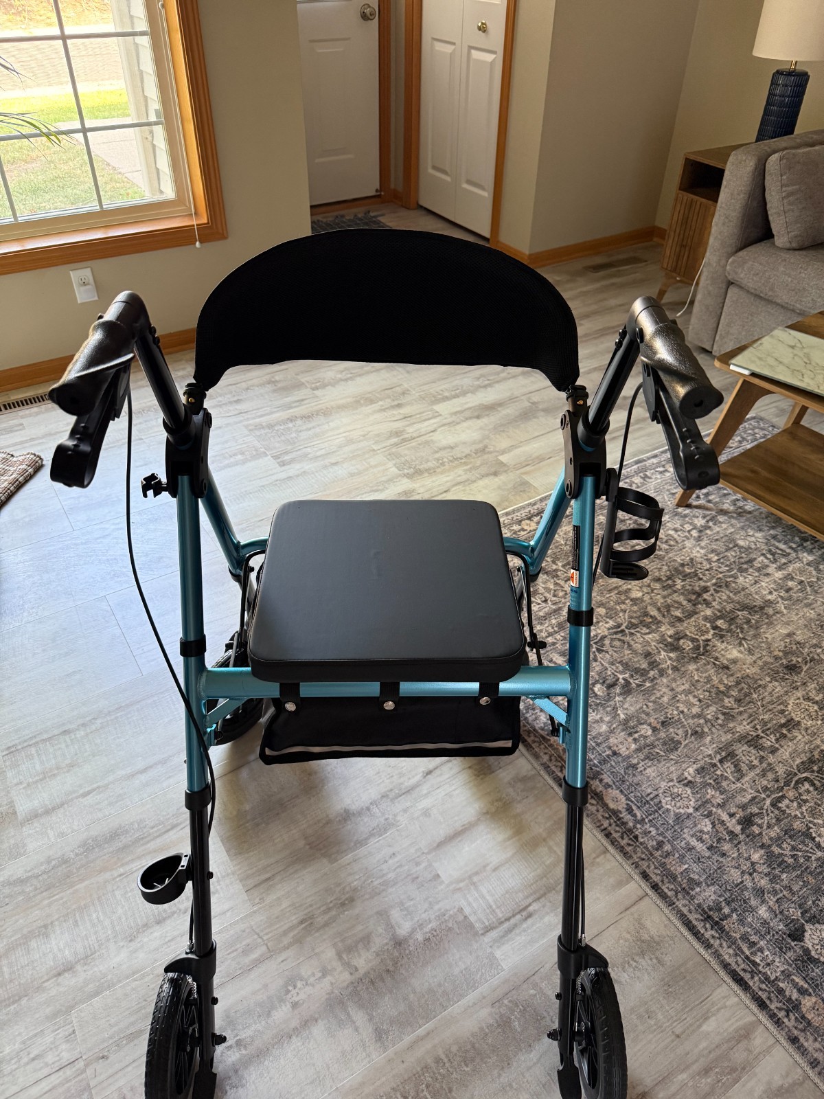 Ambliss Walker for Seniors, Rollator Walker with Seat