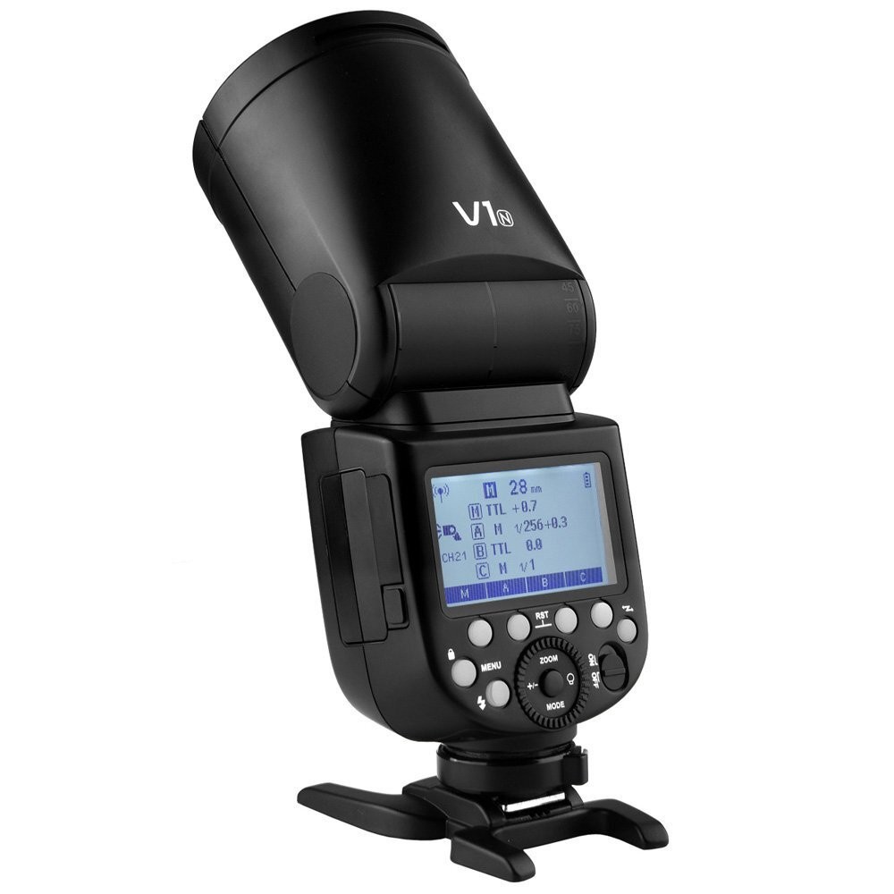 Godox V1N Professional Camera Flash Speedlite Speedlight Round Head