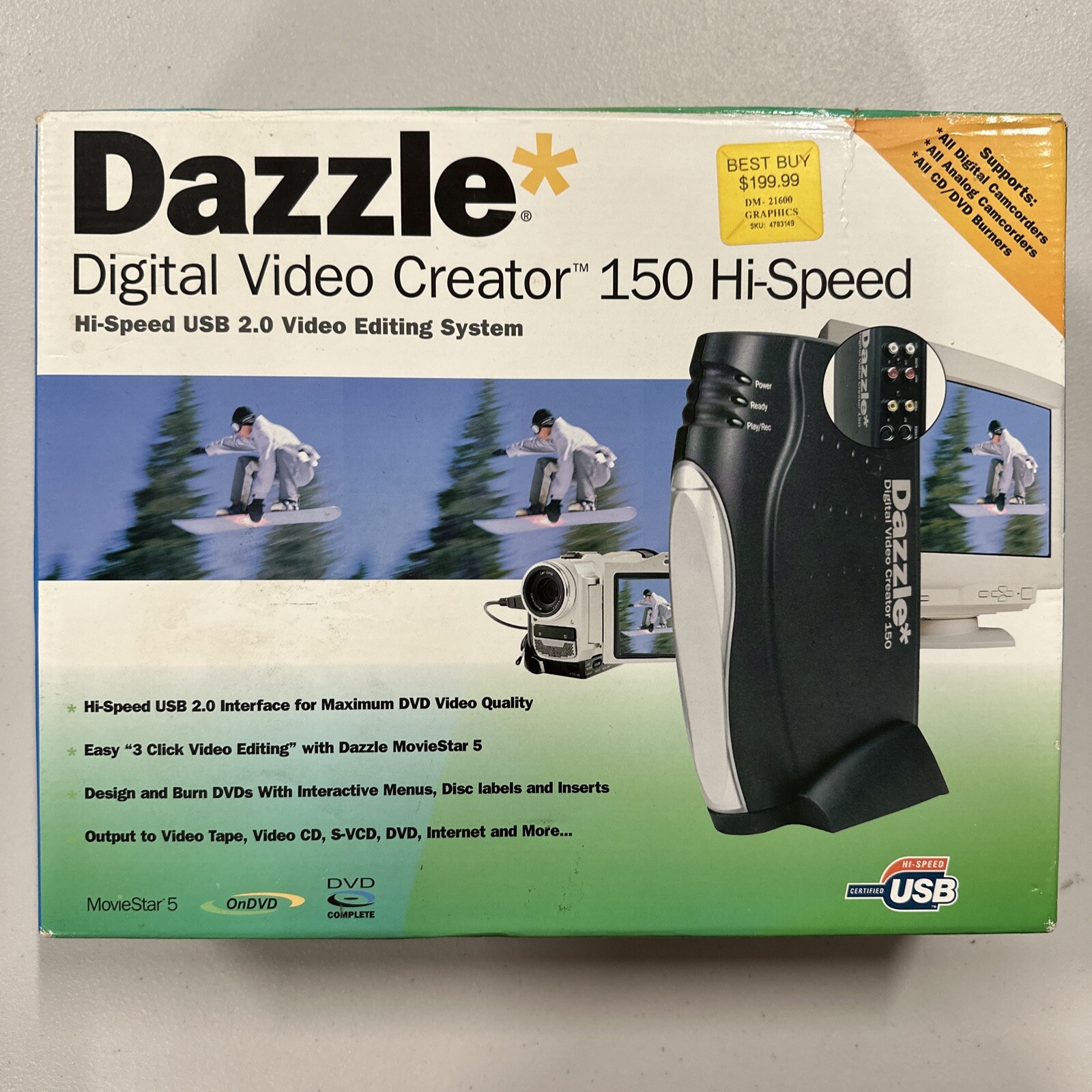 Dazzle Digital Video Creator 150 -Create & Edit Your Movies Like A Pro!