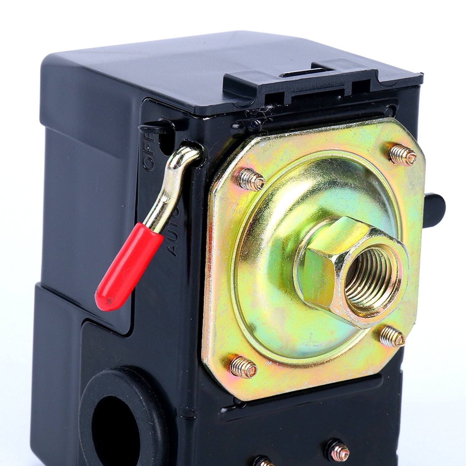 Lefoo Quality Air Compressor Pressure Switch Control 95-125 PSI Single Port