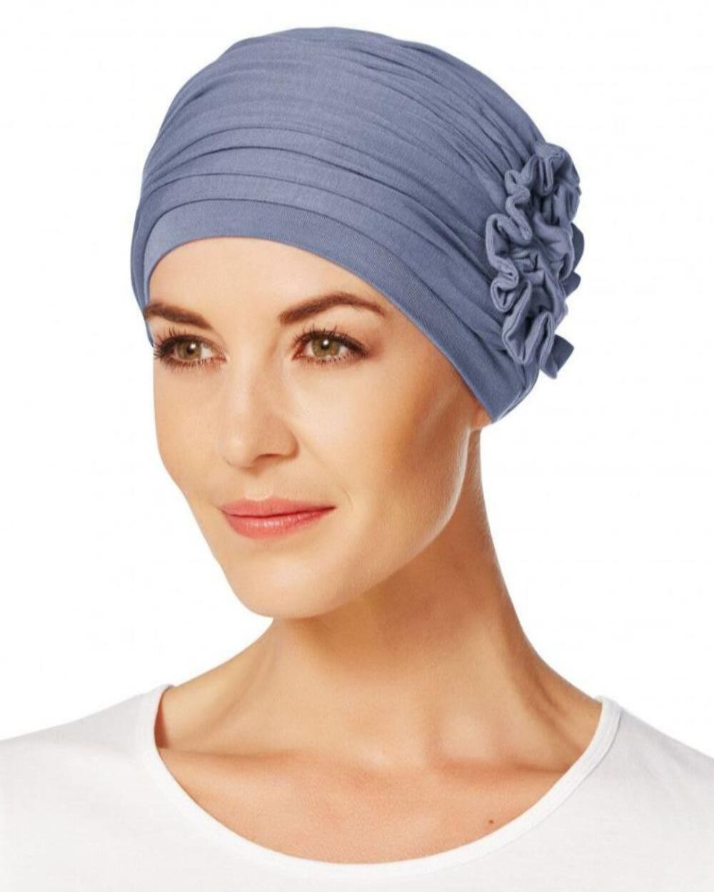 Lotus Turban with 95% Bamboo Viscose by Christine Headwear, You Pick Color