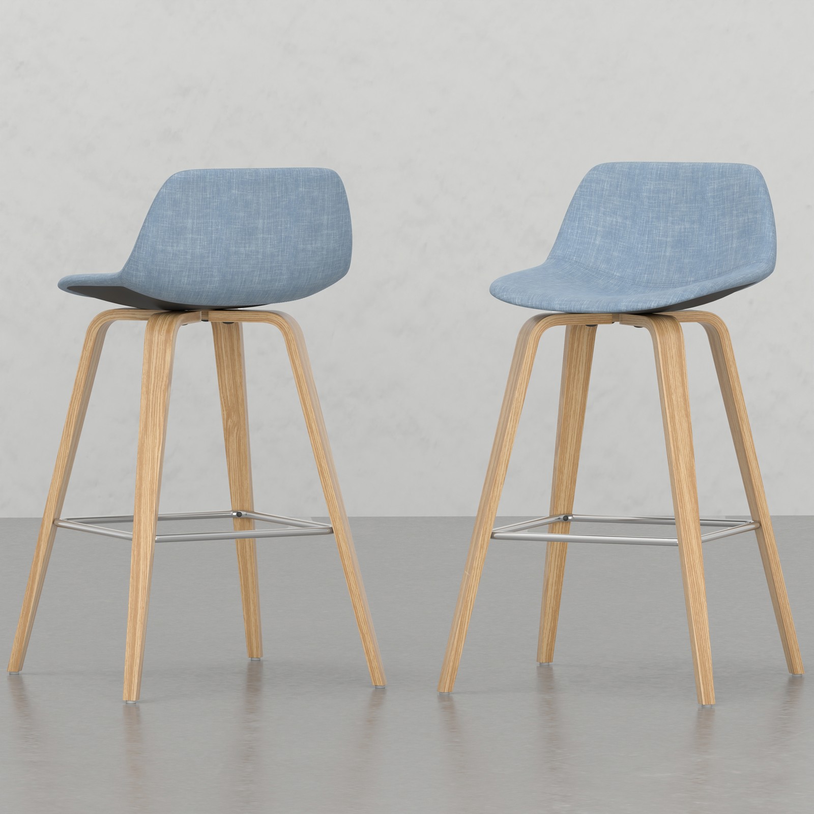 Harvard Bentwood Counter/ Bar Height Stool (Set of 2),Assembly required.