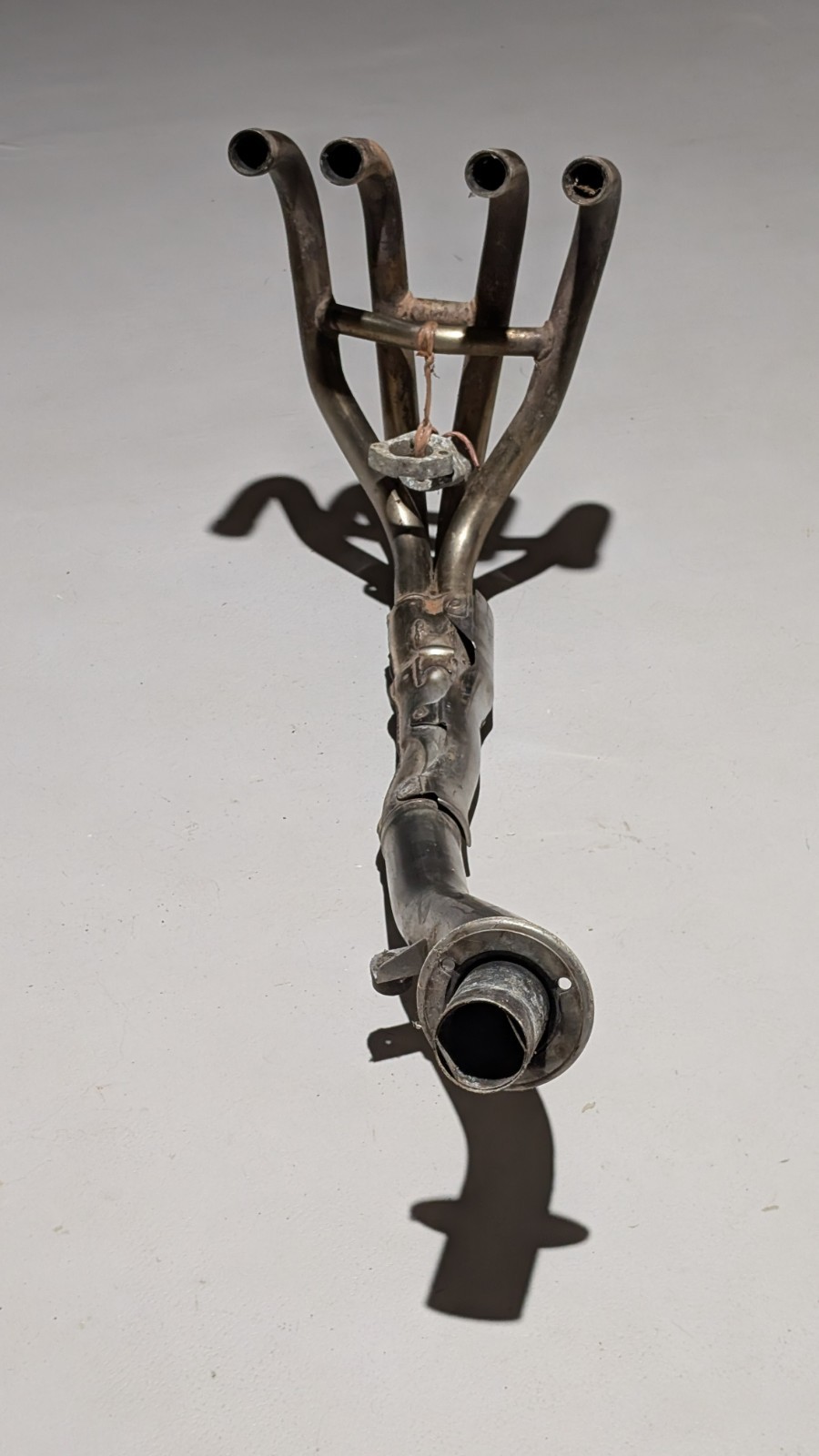 GENUINE KAWASAKI ZR7 1999 -2004 EXHAUST MANIFOLD DOWNPIPES HEADERS