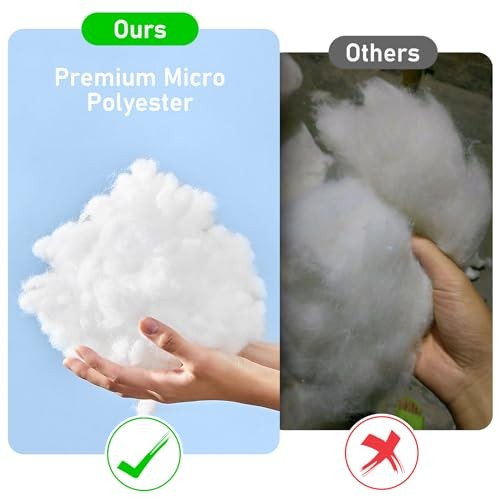 Pack of 4 12x20 Outdoor Pillow Inserts, Water 12x20 inch White （4 Pack）