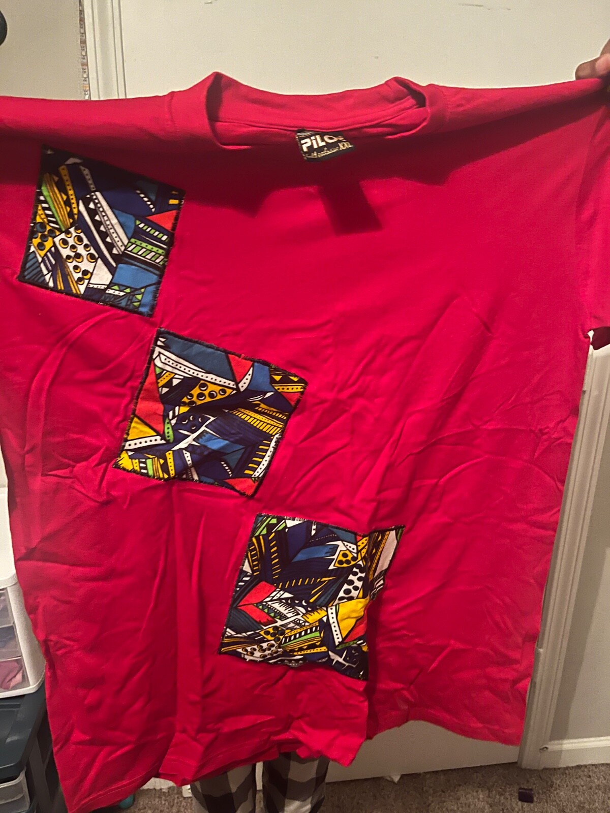 african hand made shirt