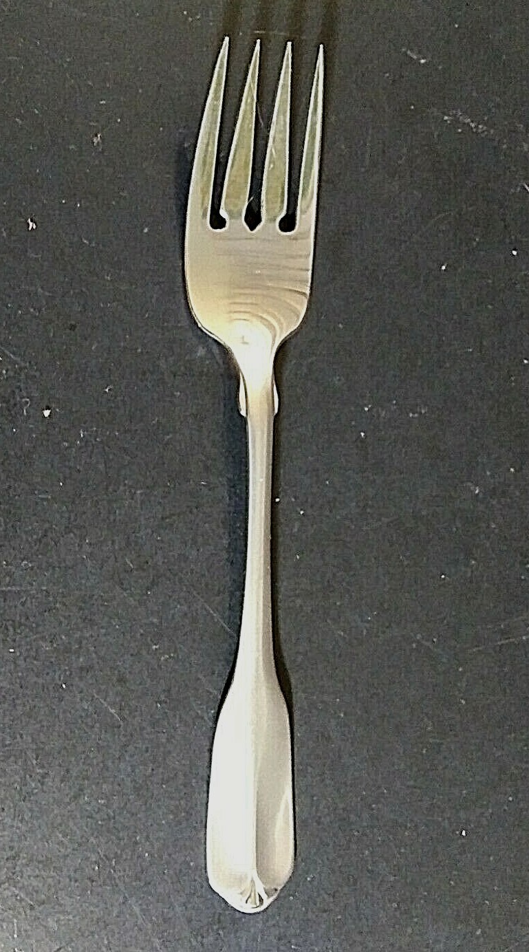 Oneida Satin Gloria  FROSTED stainless 6 3/4" salad fork