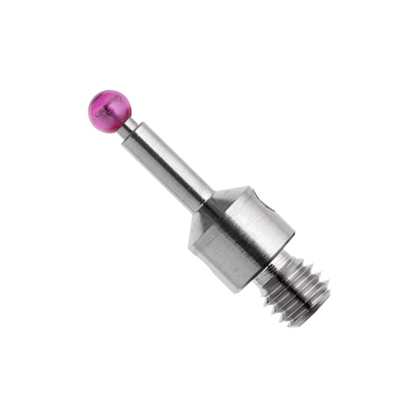 CMM Touch Probe 2mm Ruby Ball Stainless Steel Stem M3*D2.0*L10mm for A-5004-0421