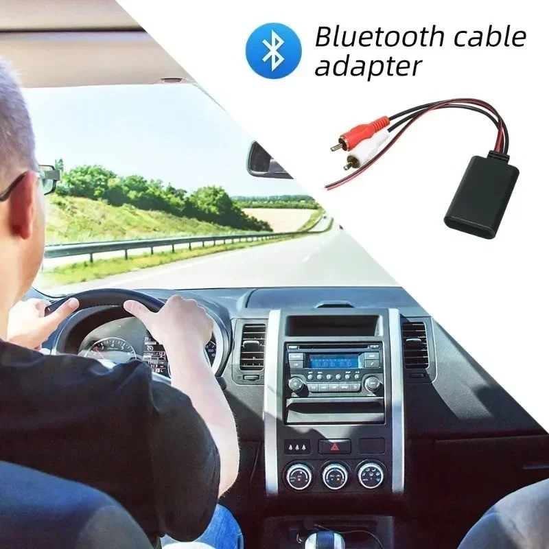 Car Universal Wireless Bluetooth Module RCA AUX Audio Adapter Music Receiver
