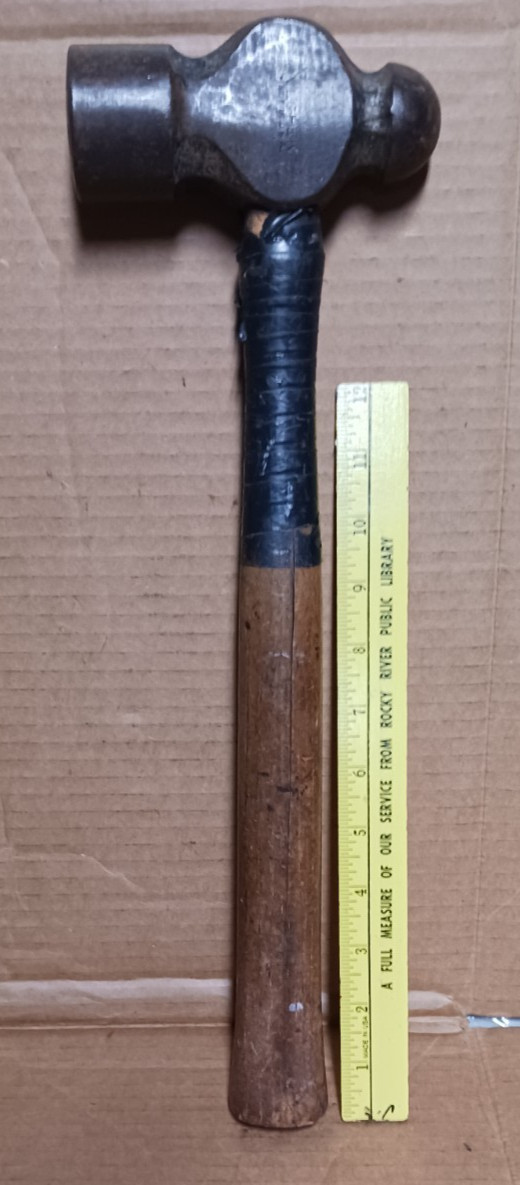 VLCHEK Vintage Made In U.S.A. Large 3 Pound Ball Peen Hammer
