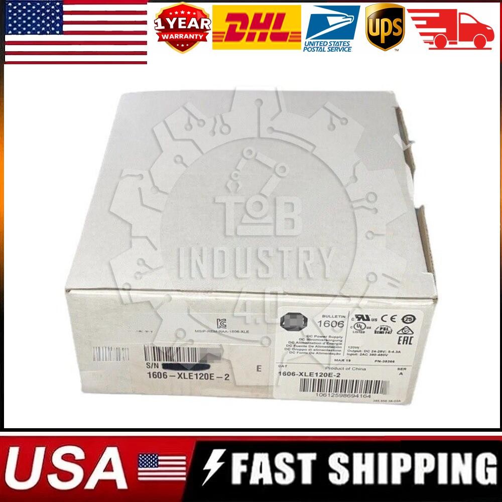 1606-XLE120E-2 AB Power Supply 24-28VDC 120W New 1606XLE120E2 US Free Tax