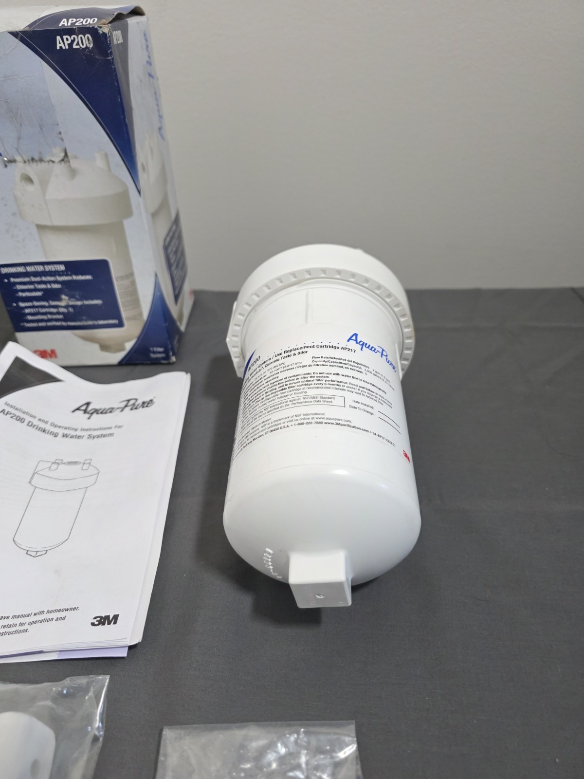 3M Aqua-Pure AP200 Under Sink Drinking Water Purification System - 5 Micron