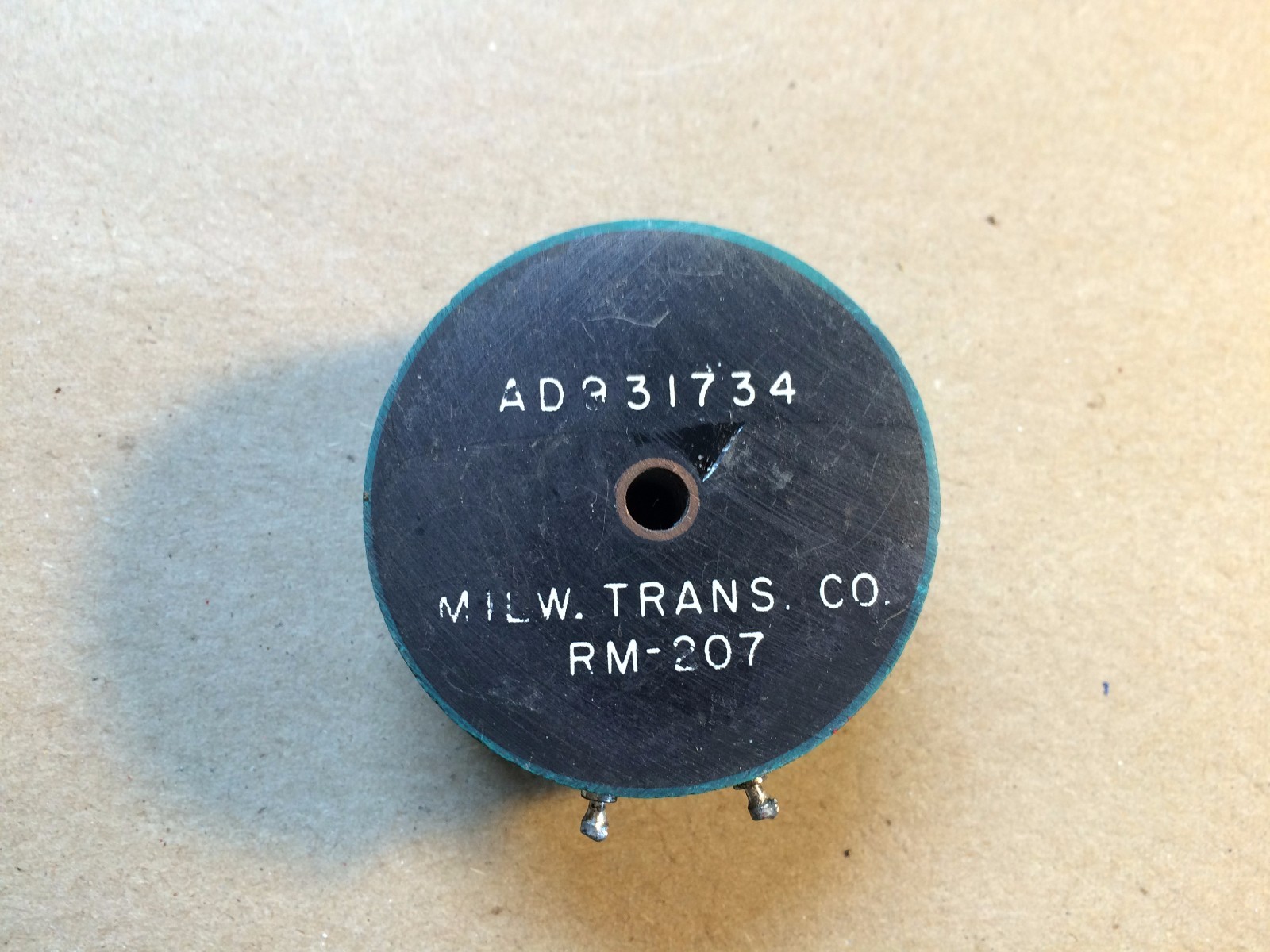 Vintage Milw Trans Co RM-207 Transformer/Choke/Inductor AD931734