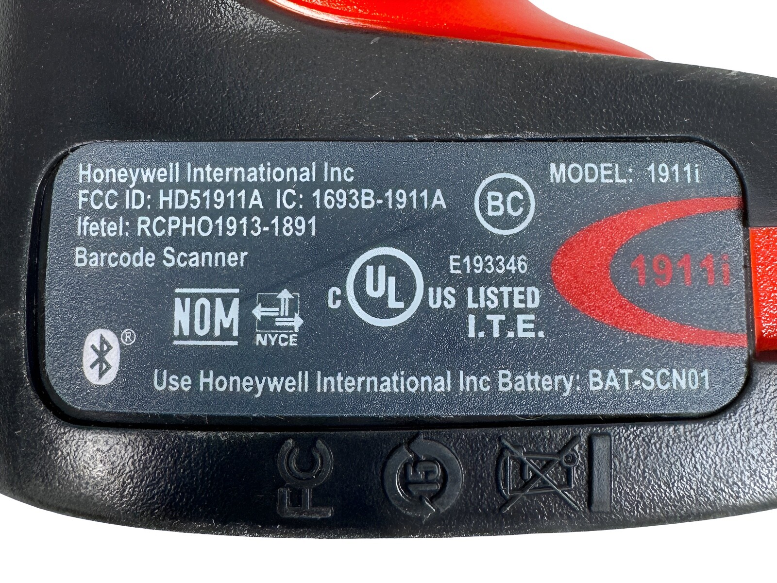 Honeywell Granit 1911i Barcode Scanner 1911IER-3USB-5 w/Dock & Bundle TESTED