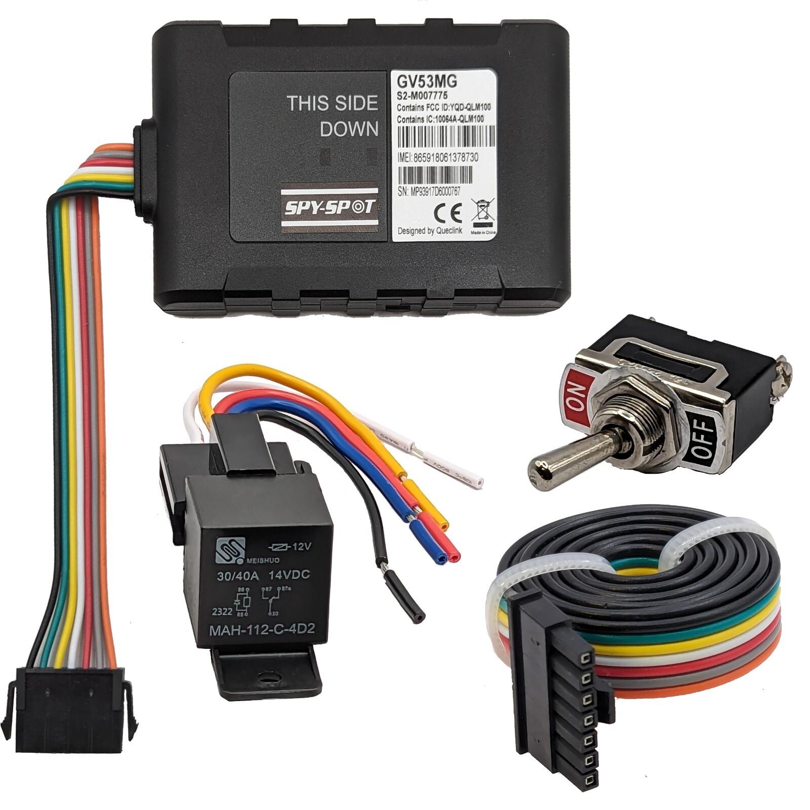 Spy Spot 4g LTE Hardwire GPS Tracker Disable/Enable Starter