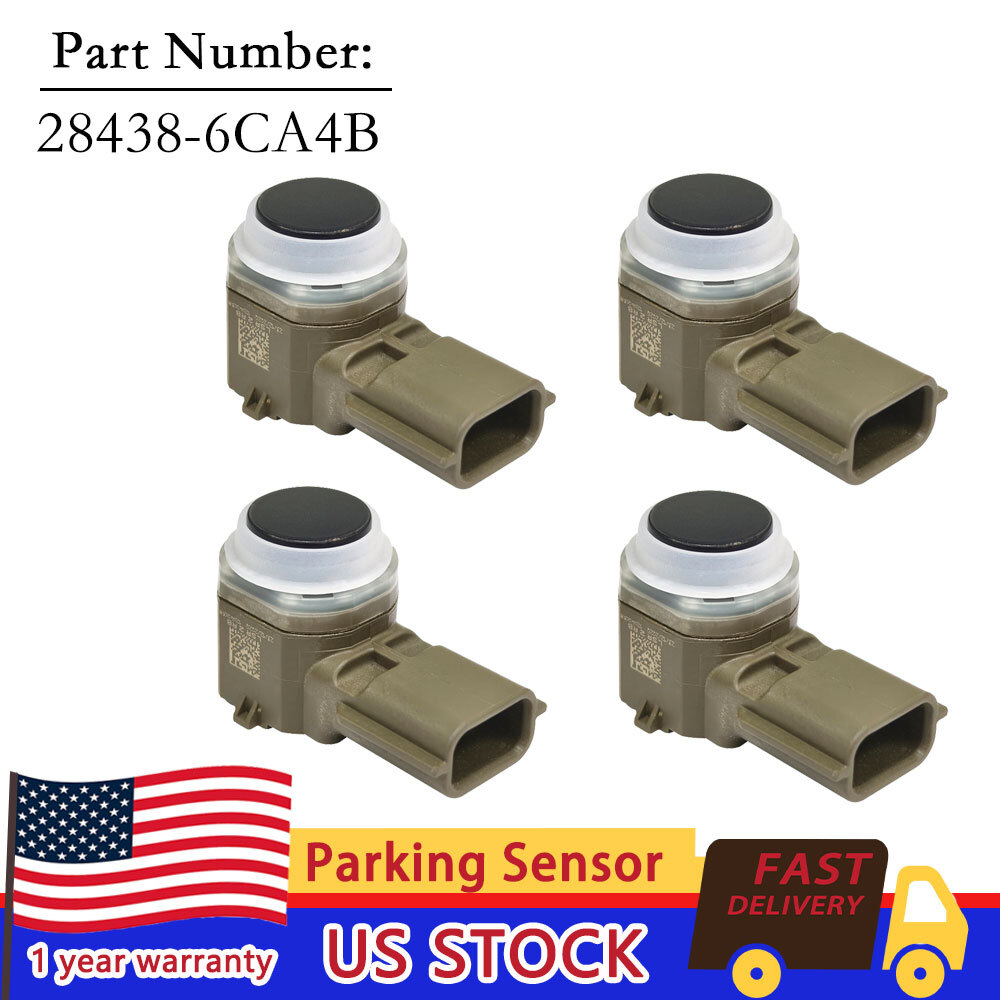4x Parking Sensor for Nissan Murano 2019-2023 Maxima 2019-2021 3.5L 284386CA4B