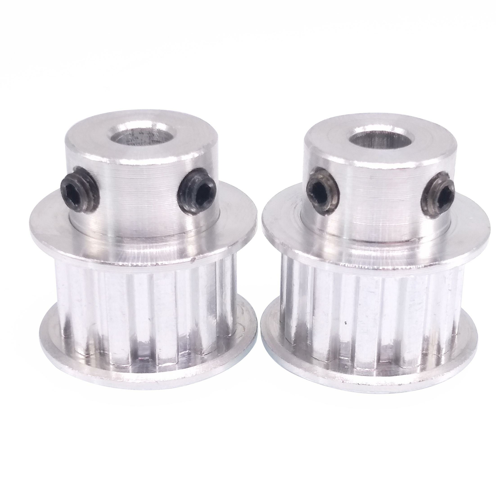 2x XL 12T Timing Belt Pulley Synchronous Wheel 6mm Bore For 10mm Width Belt