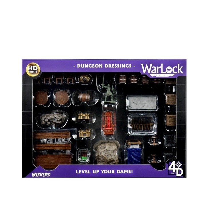 WarLock Dungeon Tiles: Dungeon Dressings | WizKids
