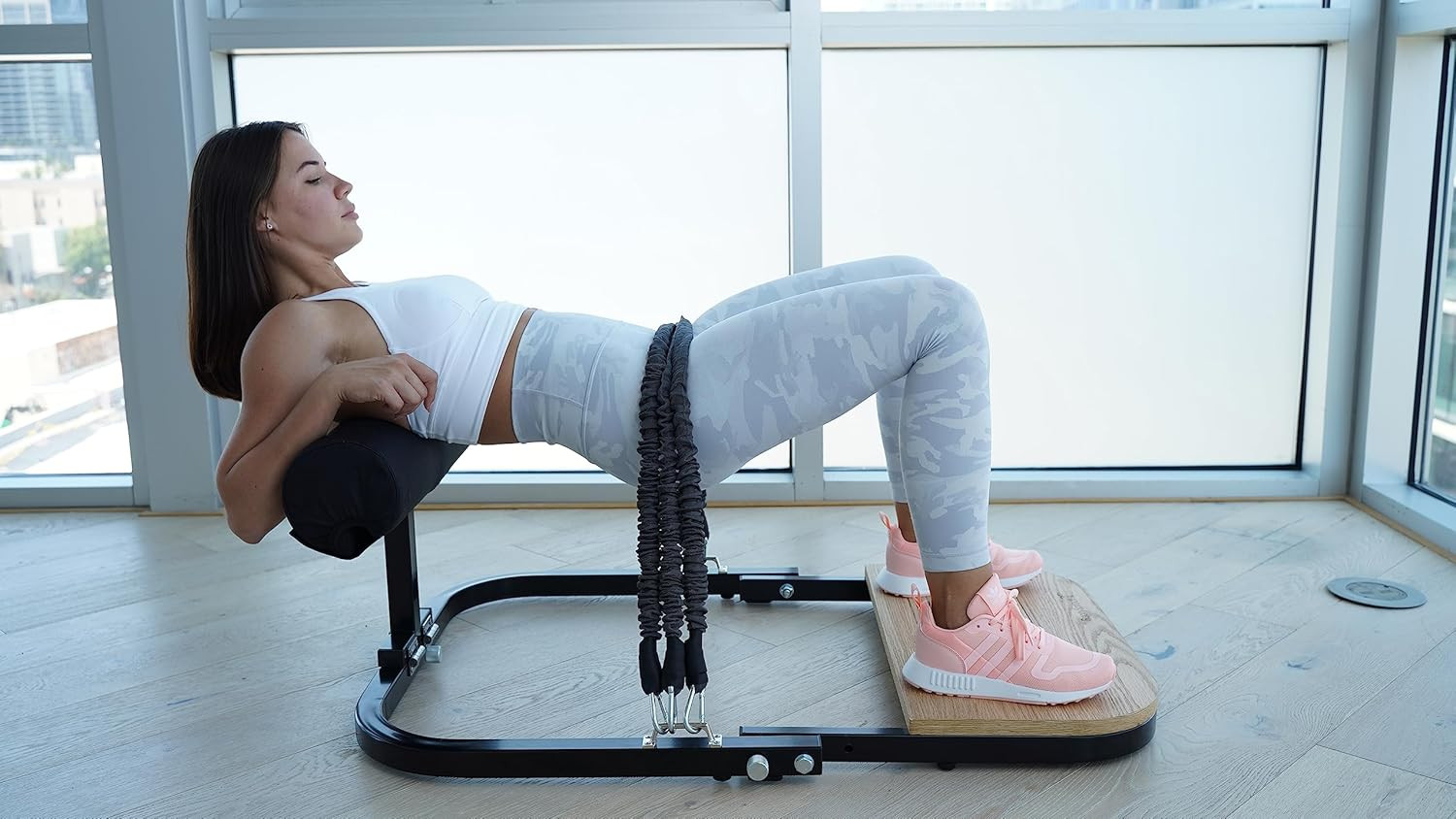 Hip Thrust Machine for High Resistance Glute Training - Home Gym Workout - Comes