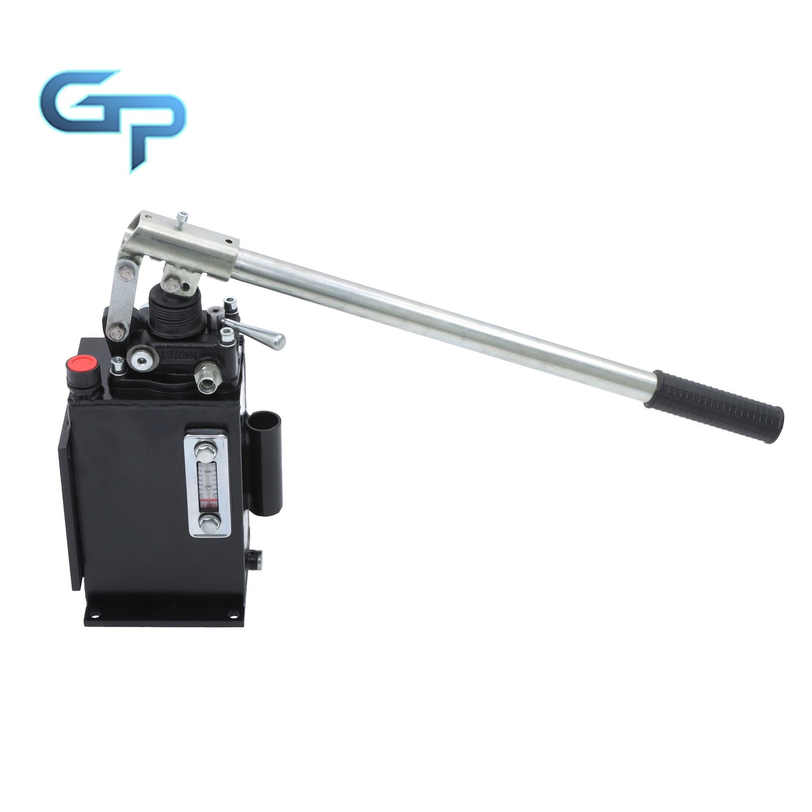 Double Acting 2.7 CID Hand Pump Hydraulic With Valve 0.75 Gal