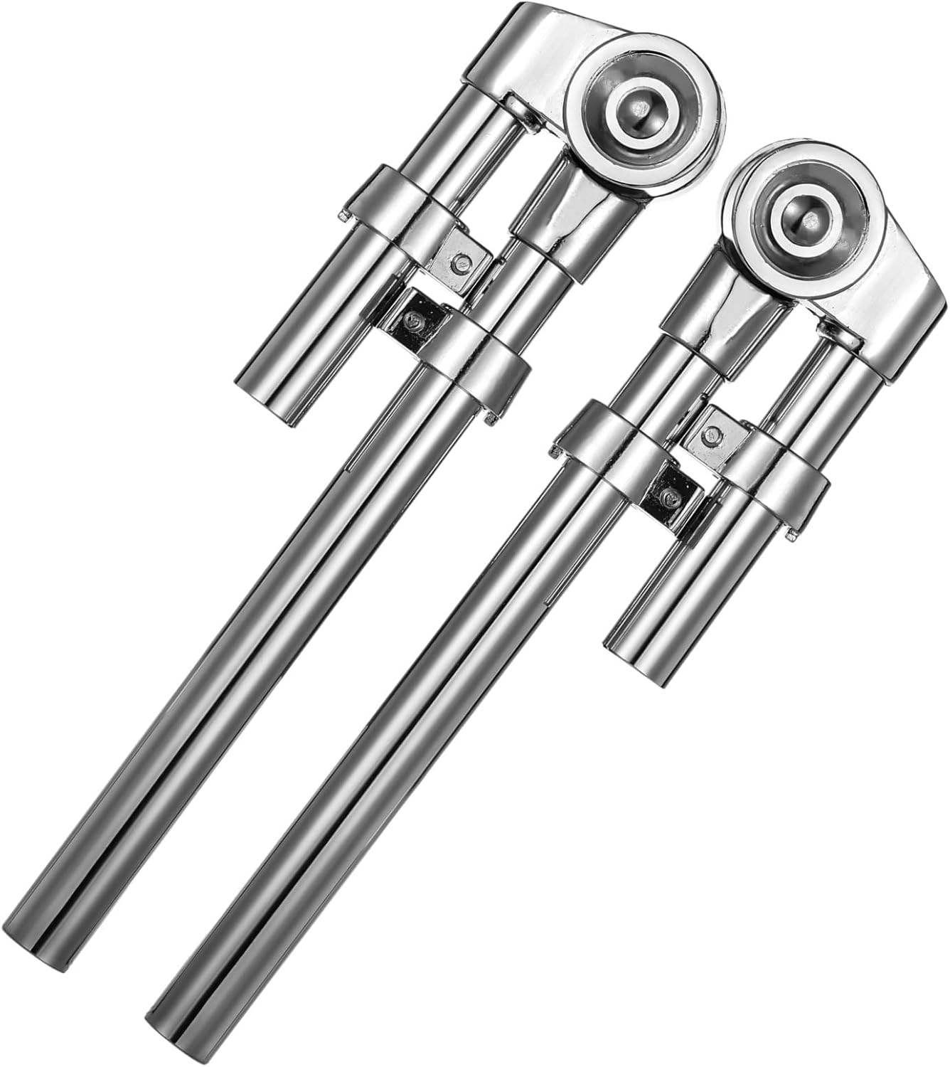 2 PCS Tom Drum Brackets, Tom Mount Holder Arm, Adjustable Tom Mounting Holder, S