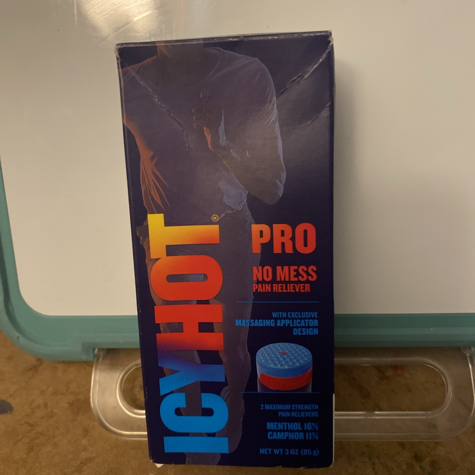 ICY HOT Pro No Mess Pain Reliever Maximum Strength 3 OZ