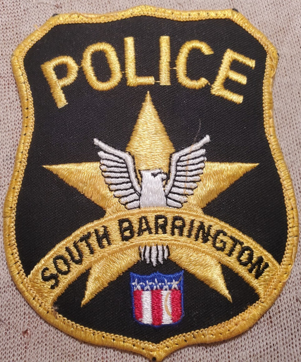 IL South Barrington Illinois Police Patch