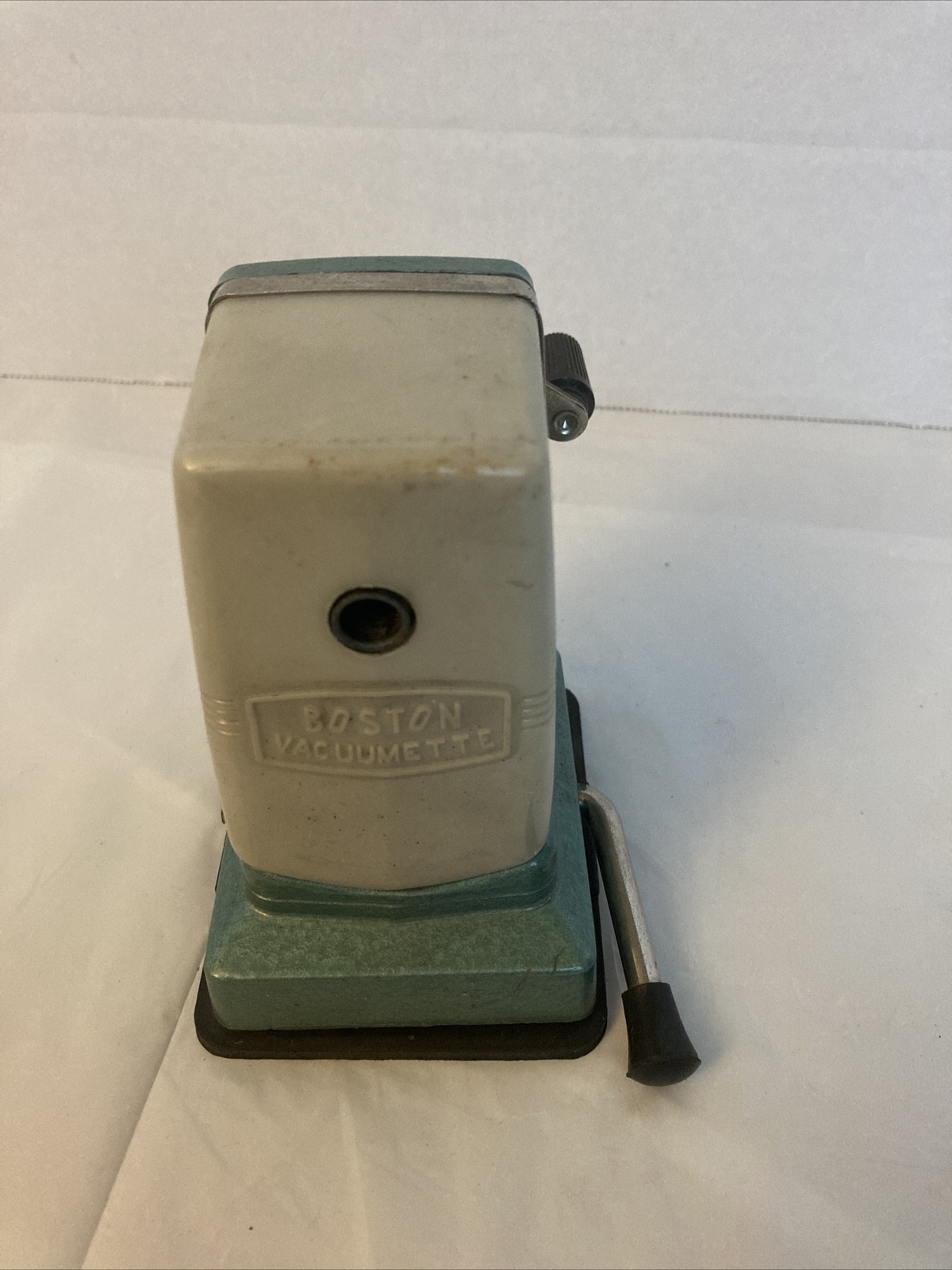Vintage Pencil Sharpener Boston Vacuumette w/ Suction Base