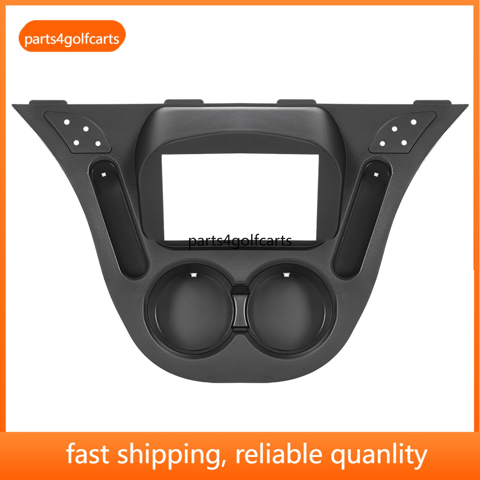 Black Center Console Cup Holder for ICON Golf Carts i20,i20L,i40,i40F,i60,i80