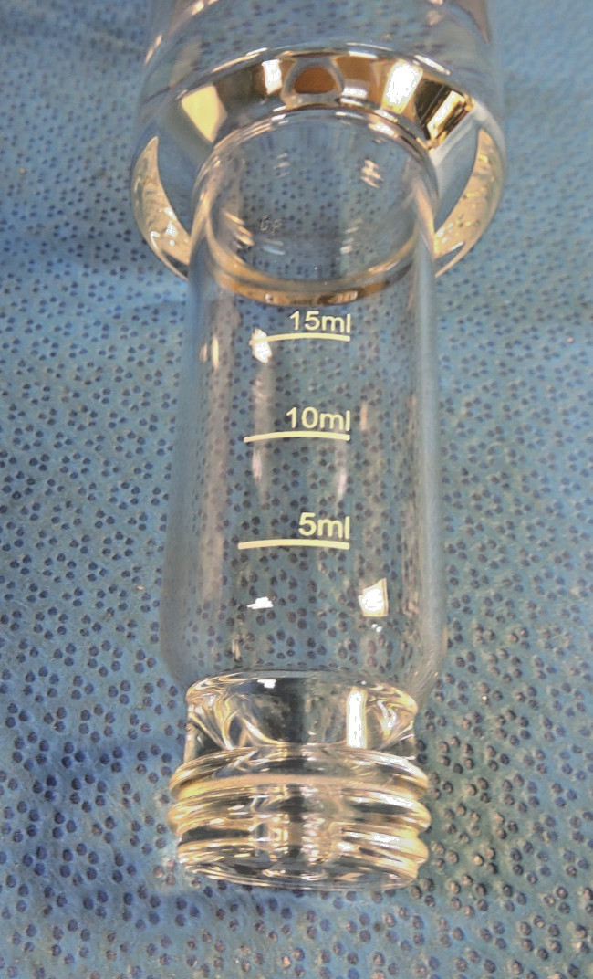 NEW Thermo Scientific 100mL Vial Glass Evaporation Extension Bottle 22184-62242