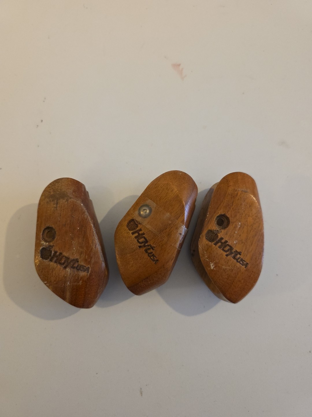 Hoyt Wood Grip Lot Of 3