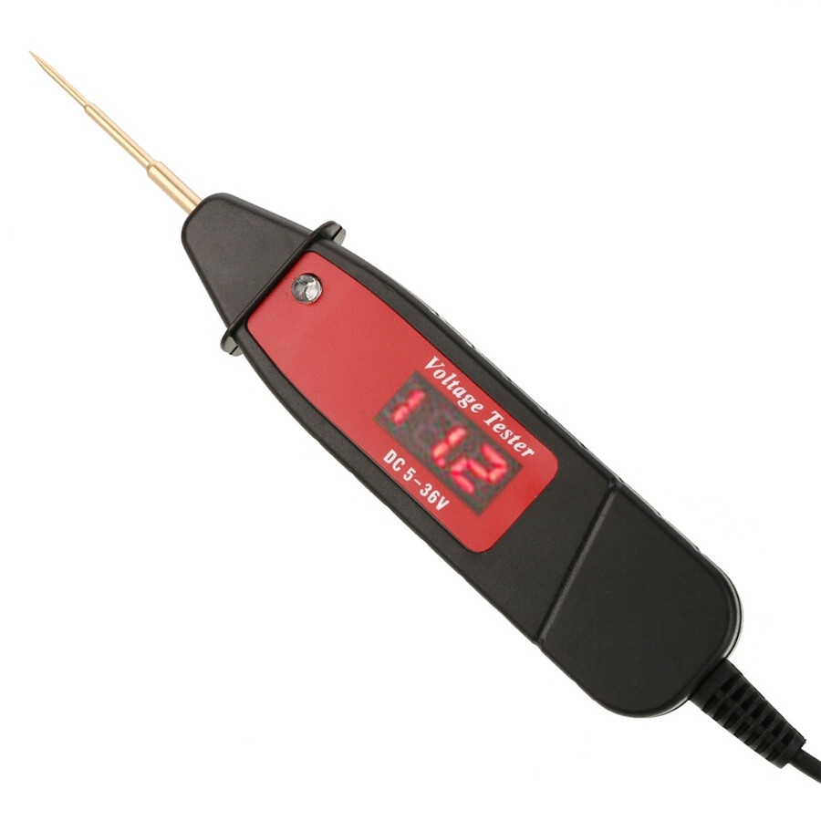 5-36V Digital Voltage Electric Tester Volt Detector Test Pen Car Testing Tool