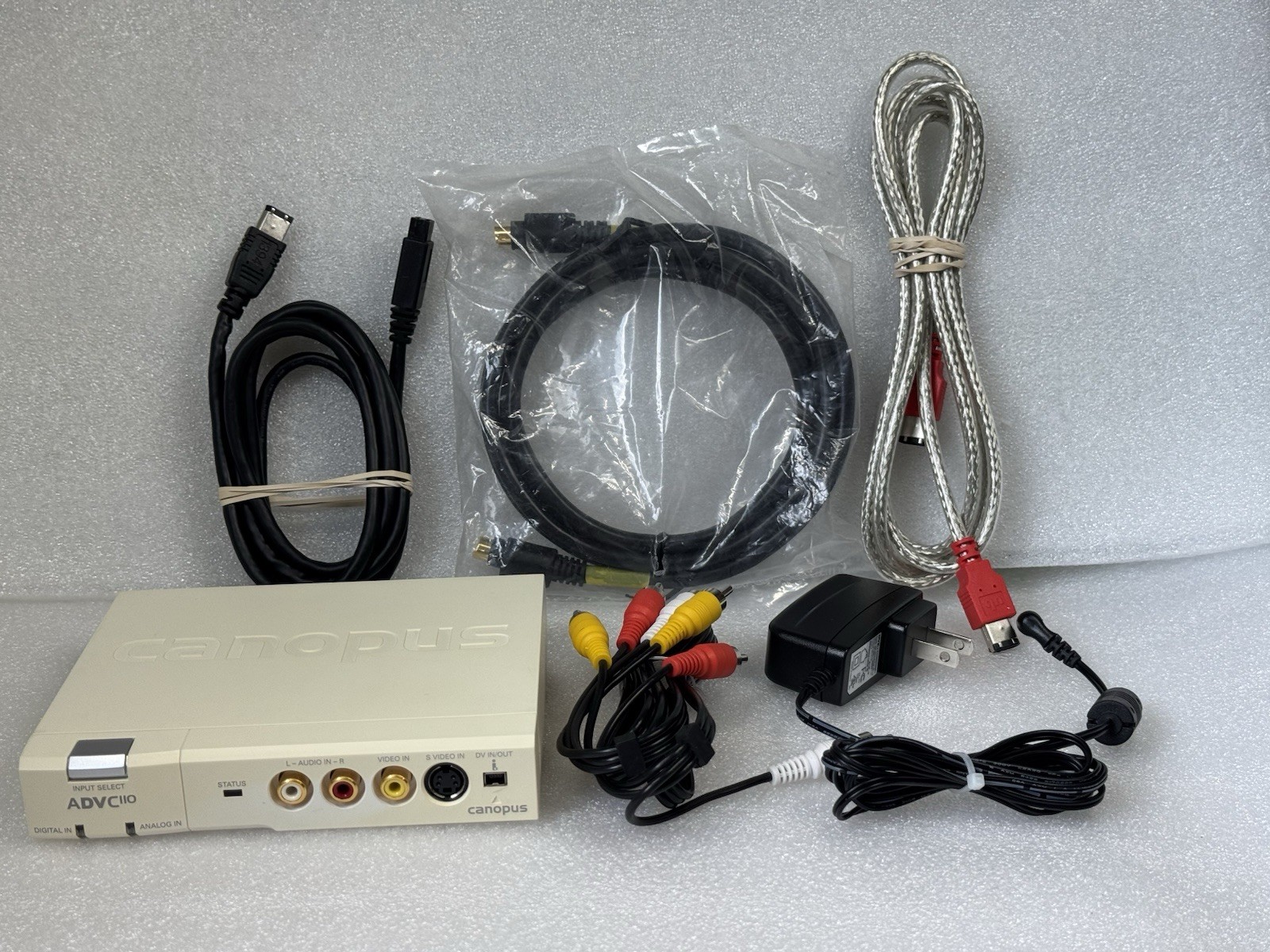 Canopus ADVC-110 Grass Valley Advanced Digital Video Converter Bundle