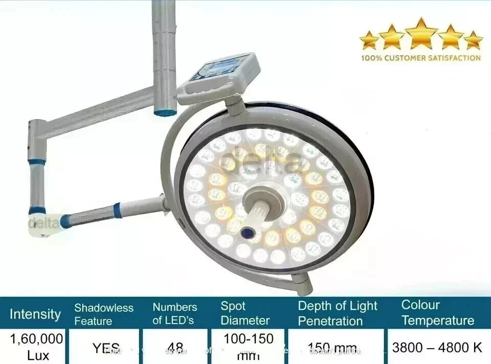 Shadowless Single Satellite Operating Room OT LED Light Surgical And Examination