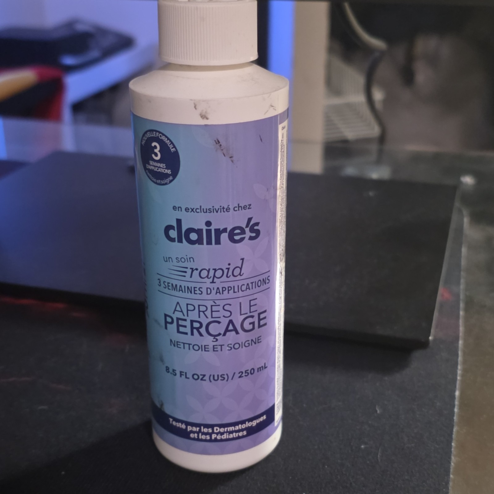 claire's Rapid 3 Week Application After Care Cleanser 250ml