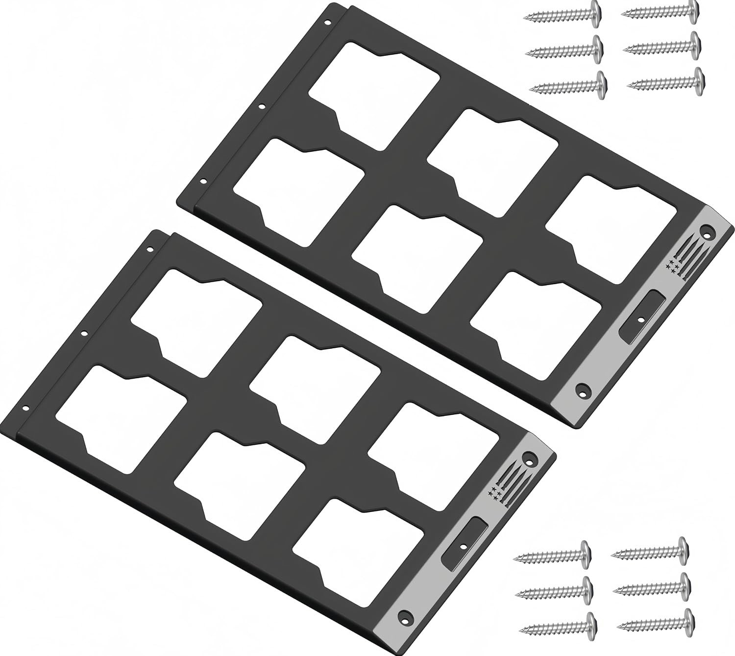 VELCKING for Milwaukee Packout Mounting Plate, Metal Storage Base, Wall and Floo