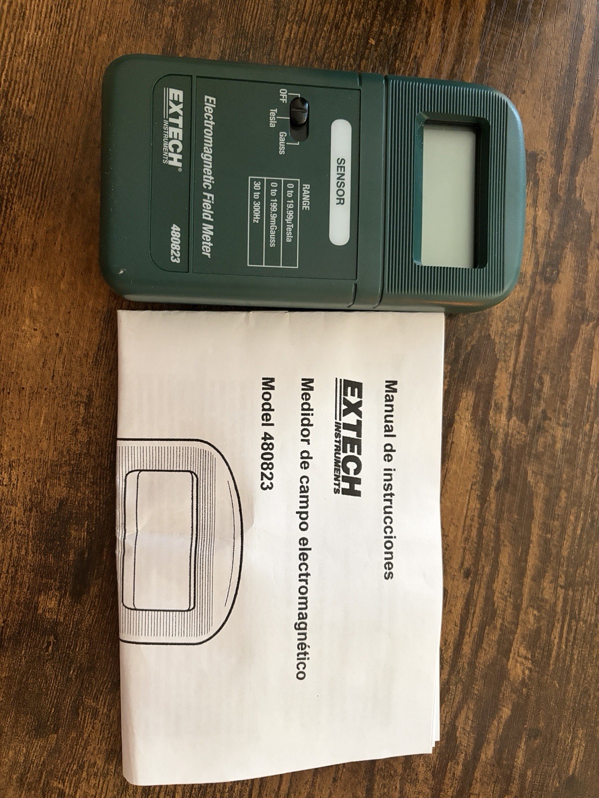 Extech 480823 Extremely Low Frequency Electromagnetic Field Meter EMF Elf