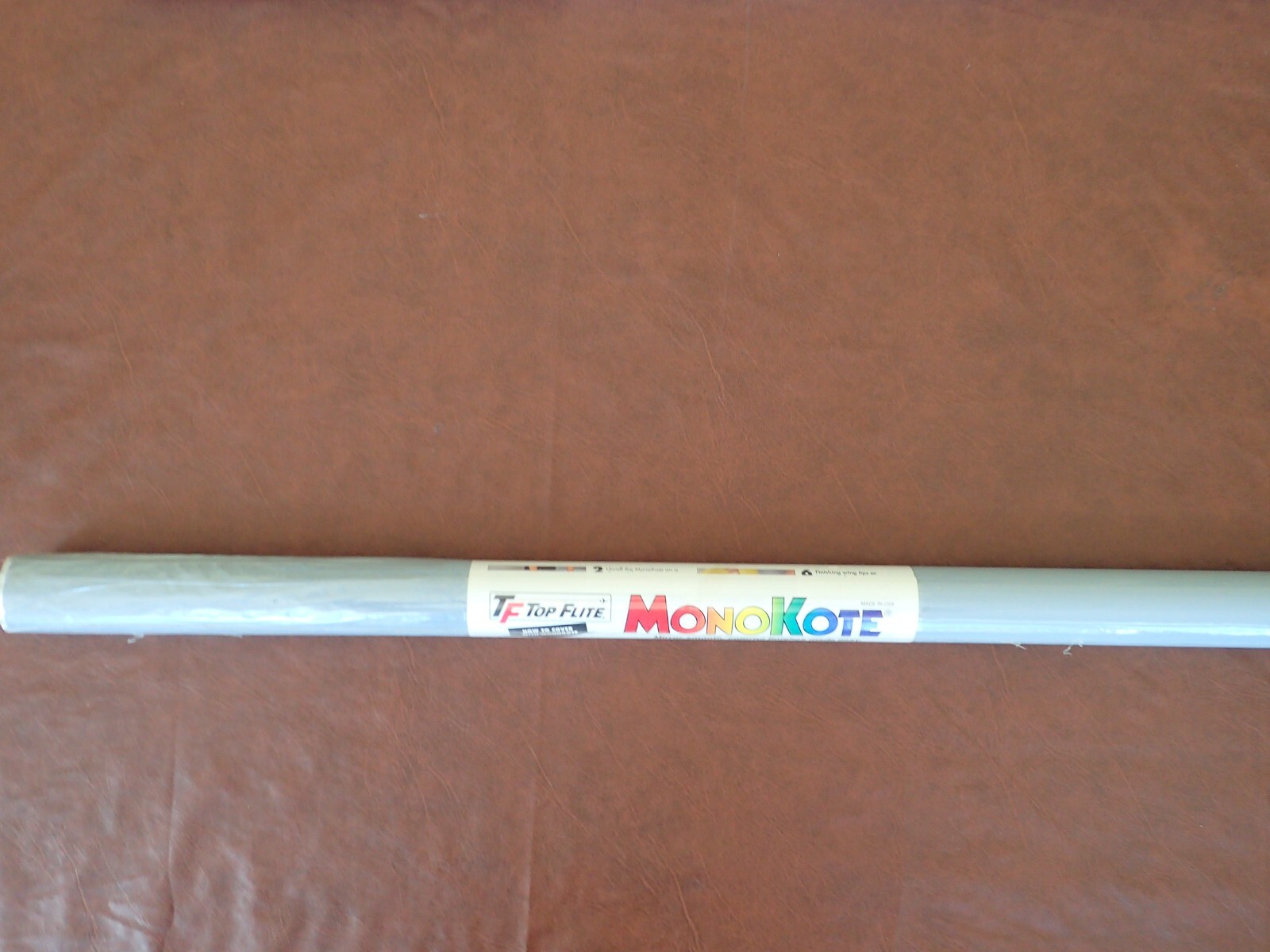 MonoKote - Dove Gray - TOPQ0211 - Model Airplane Film Covering - *NOS*