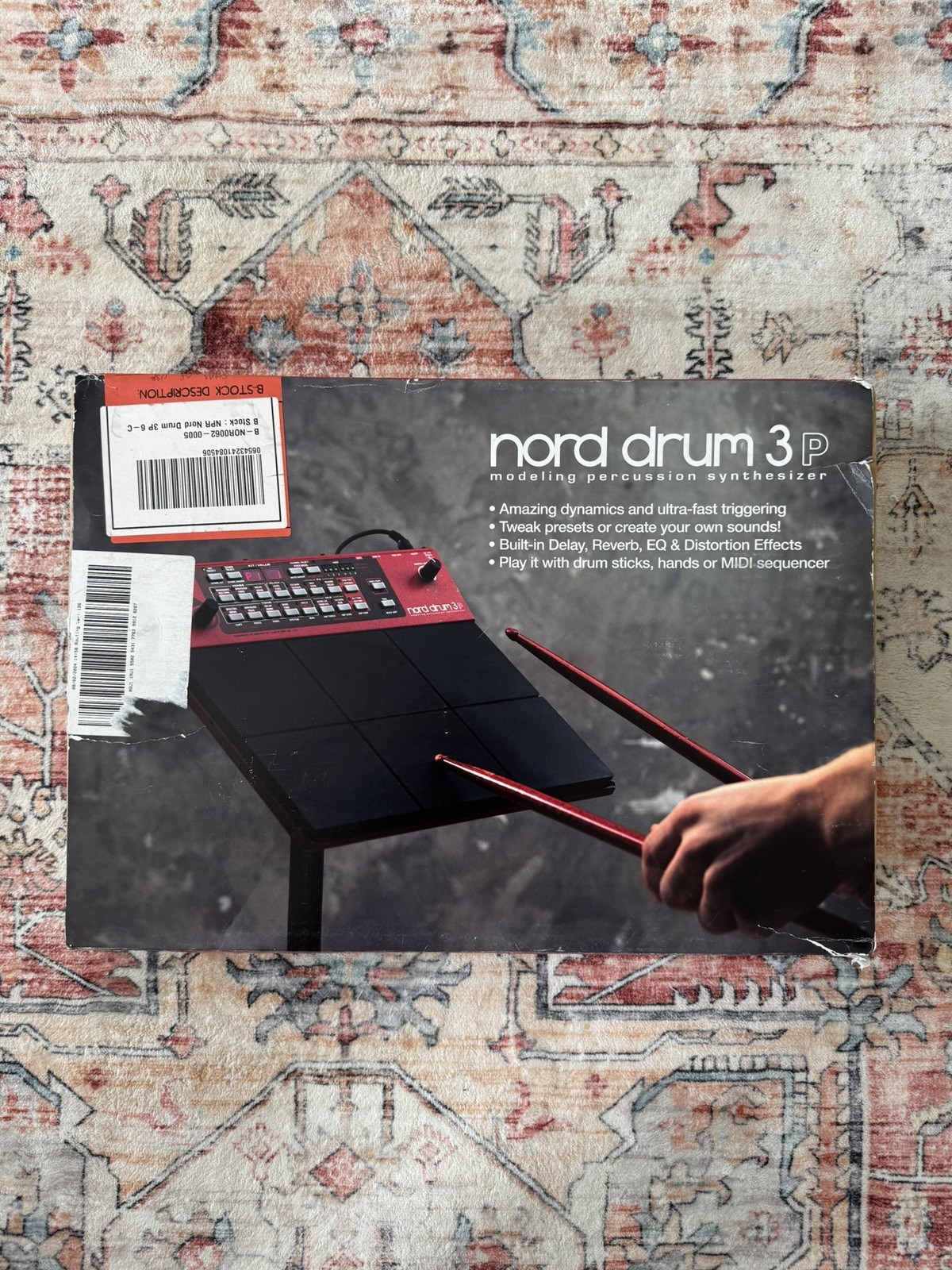 Nord Drum 3P 6-Channel Modeling Percussion Synthesizer