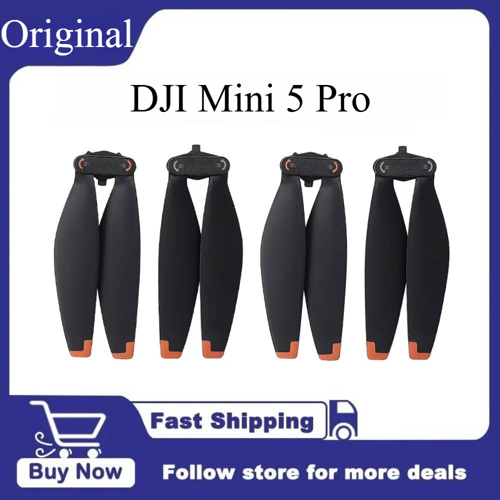 4 Pack DJI Mini 5 Pro Low Noise Quick Release Propellers Replacement