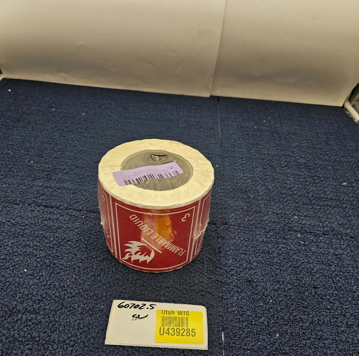 (ROLL OF 500) Label Master “Flammable Liquid 3”