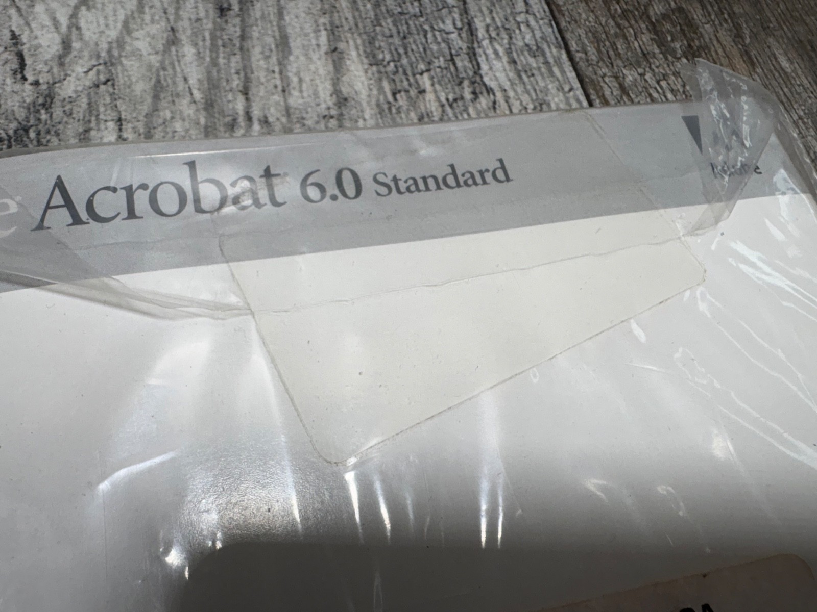 Vtg New old stock- Adobe Acrobat 6.0 Standard WINDOWS sealed in bag new