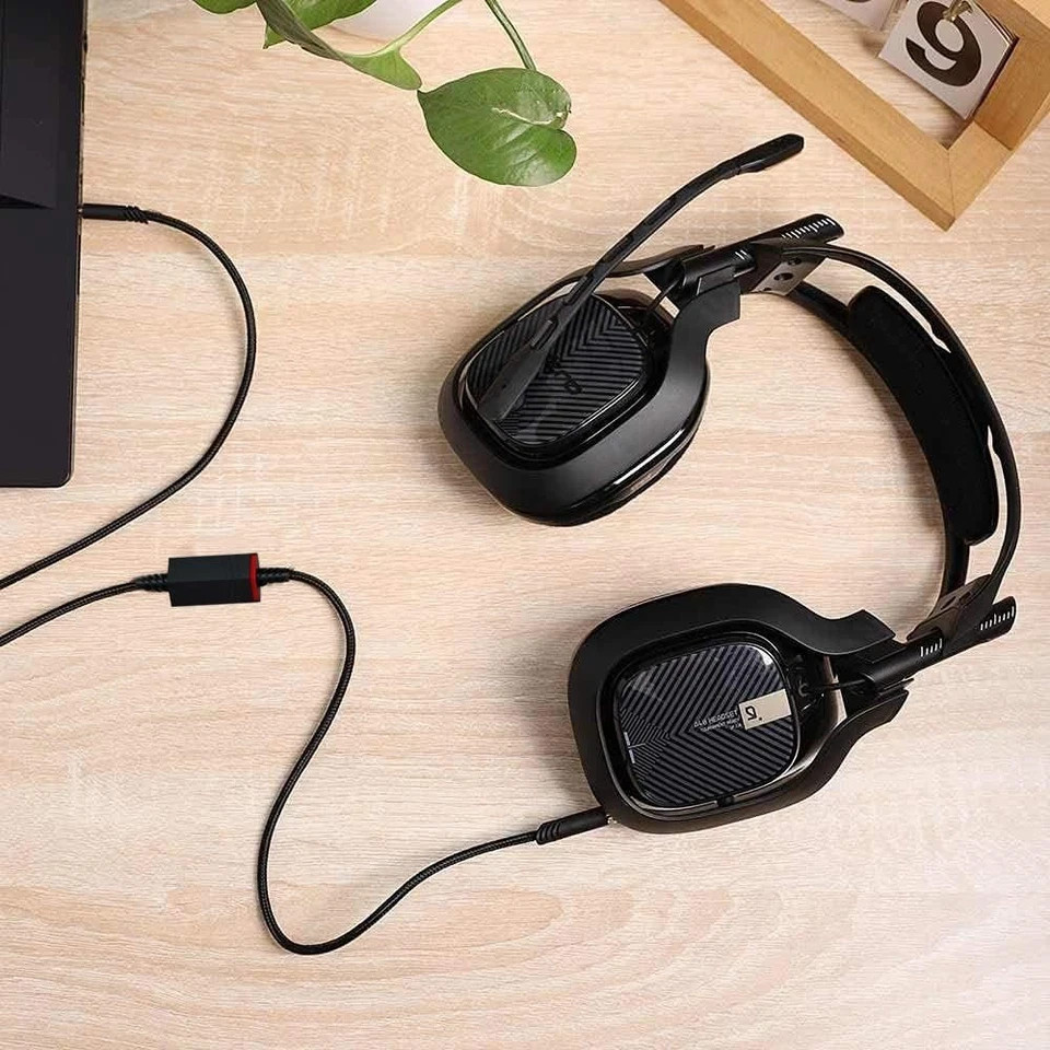Replacement A40 Cord Compatible with Astro Headset, Inline Mute Audio Ca