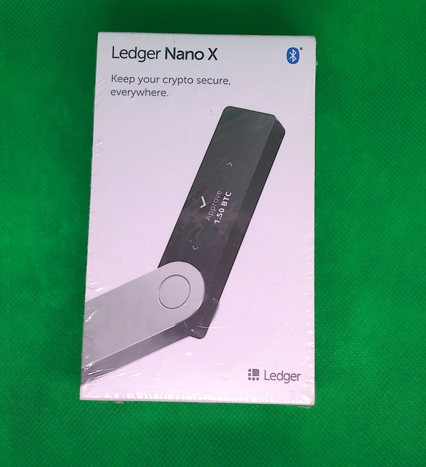 Ledger Nano X Cryptocurrency Bluetooth Hardware Wallet - Secure Digital Storage