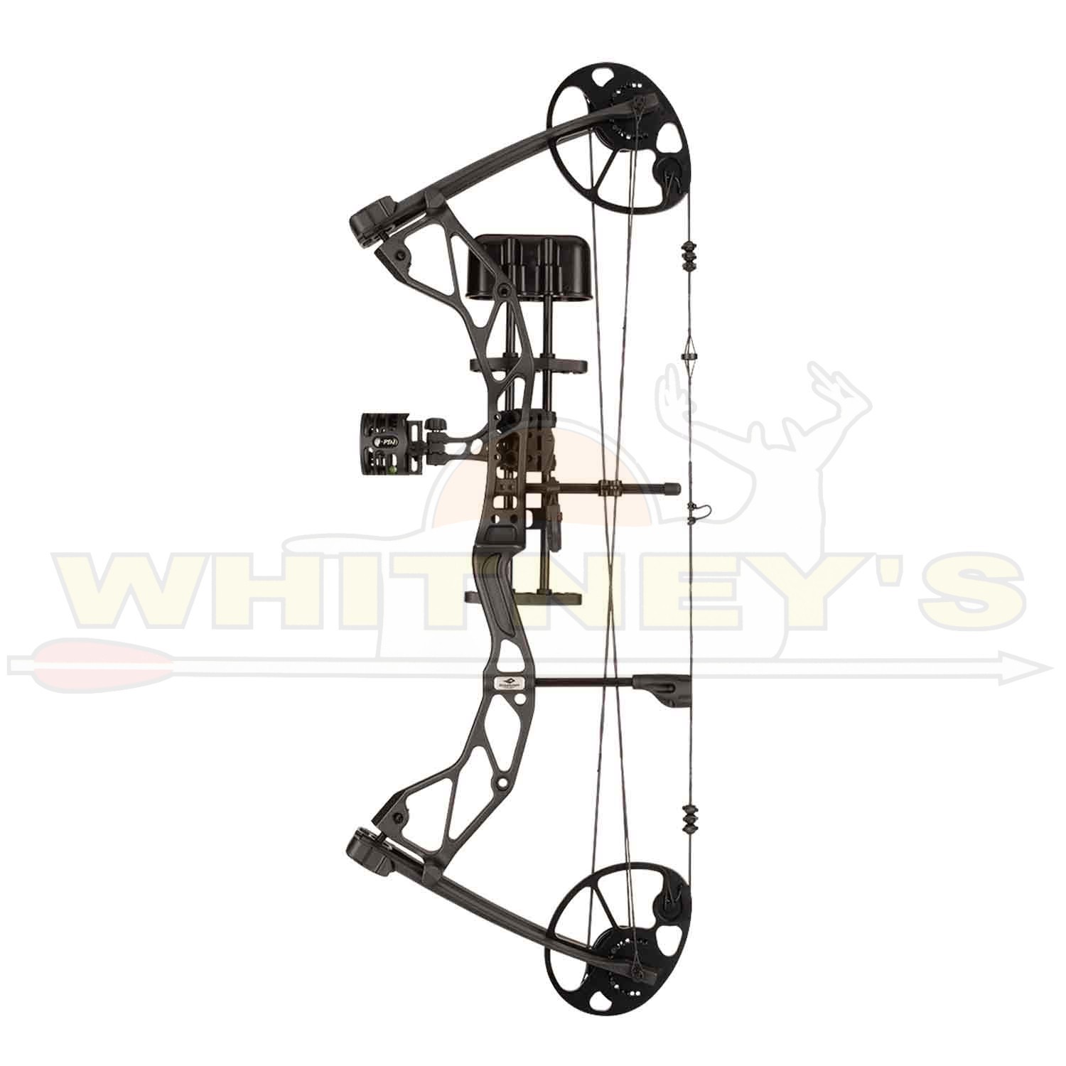 Diamond Radian - Left Hand - 10-55lbs. - 16.5"-29.5" - Black - A14890