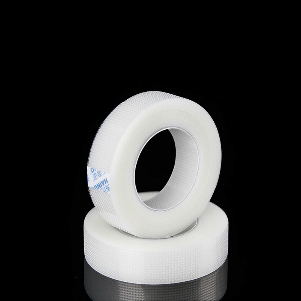 4 Rolls Eyelash Extension Patch PE Tape Clear Technician False Lash Makeup Tool