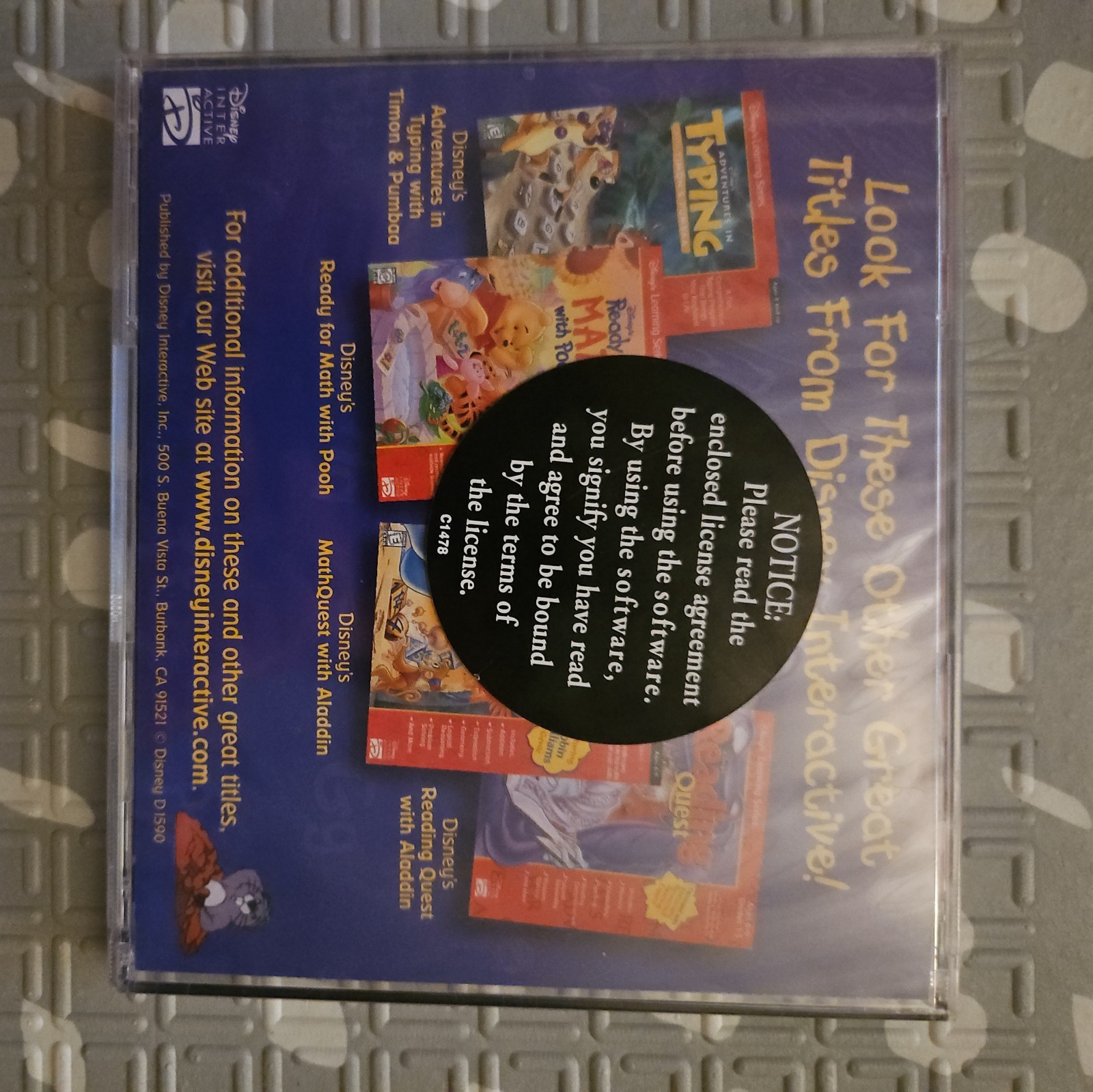 Disney's Ready to Read With Pooh Program Handbook CD (PC, Mac, CDROM)