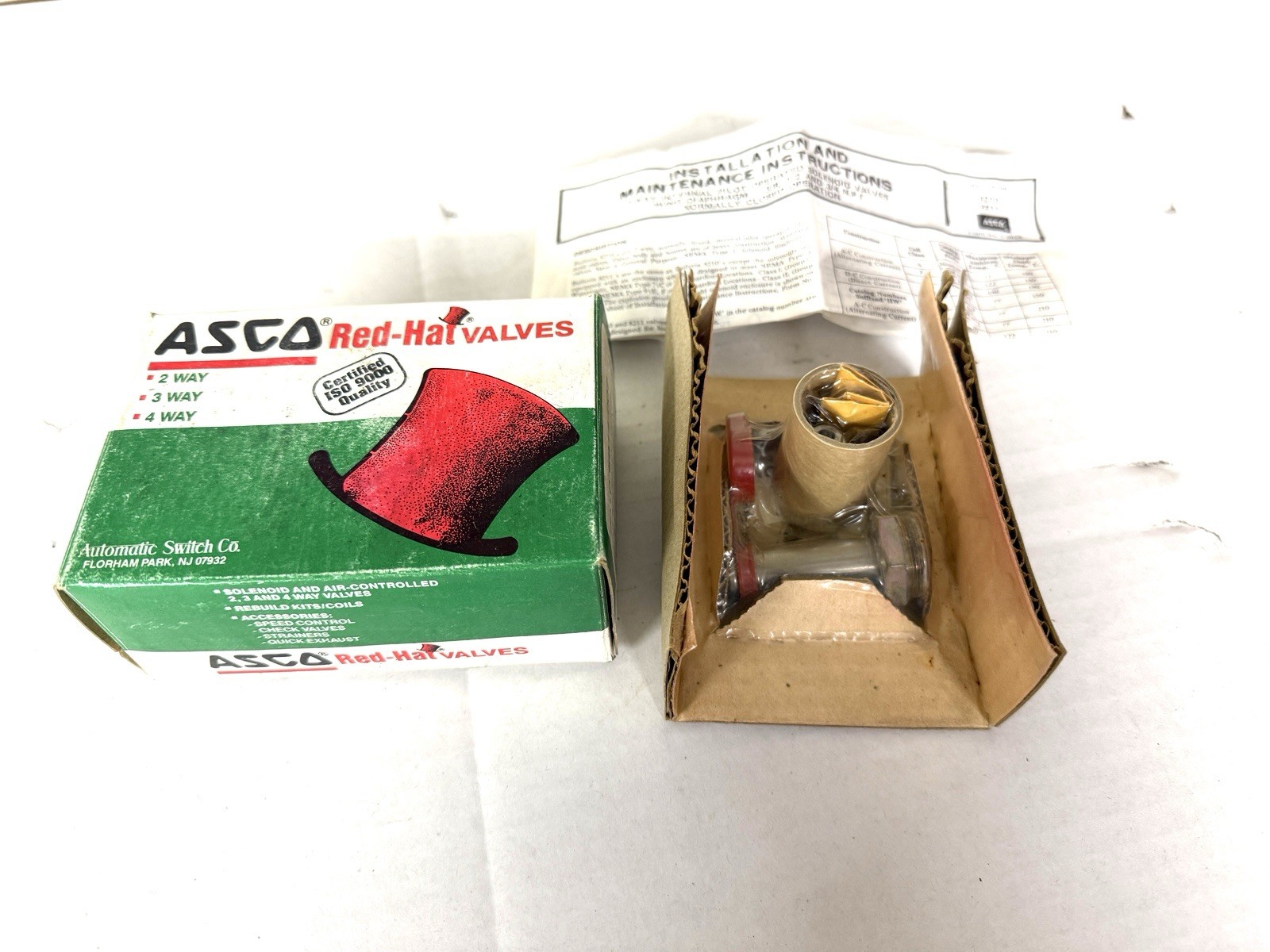 ASCO Red-Hat Valves Solenoid Valve Rebuild Kit P/N 302372- NEW In Box