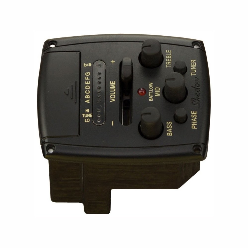 Acoustic Pickup & Preamp SH VBM-T Black