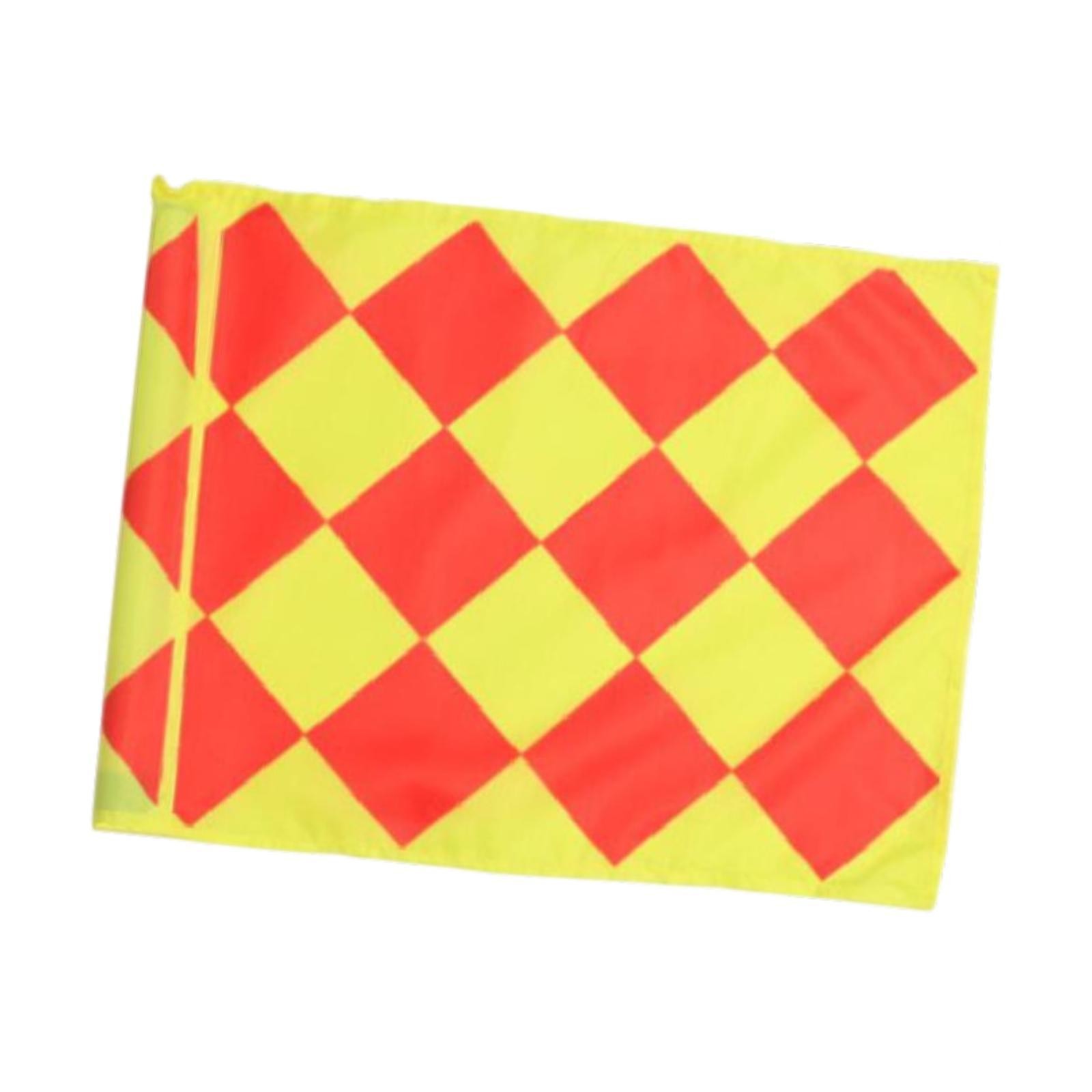 Soccer Flag 40 cmx30 cm Football Referee Gear